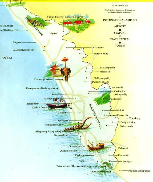 Click on the hyperlinks to get the information about that place